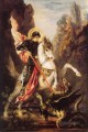 St George Symbolismus Gustave Moreau biblischen mythologischen